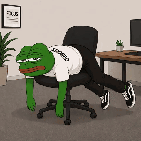 Bored Pepe GIF. This 480 x 480 animated GIF is part of our bored collection. Created by borderypepstein. View the original animation, share it, or browse…