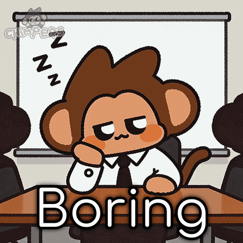 Bored Snooze GIF