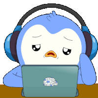 Boredom Cartoon Sticker