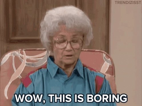 Boring Boredom GIF
