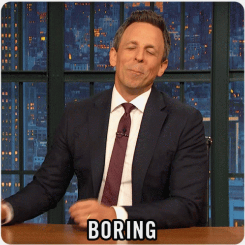 Boring GIF