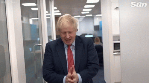 Boris Johnson Happy GIF