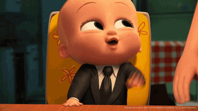 Boss Baby Cute GIF