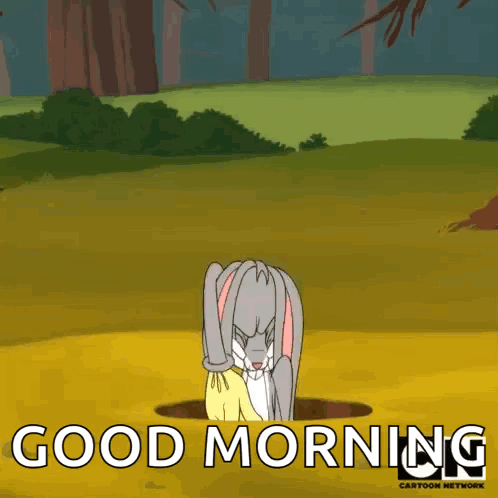 Bostezo Bugs Bunny GIF