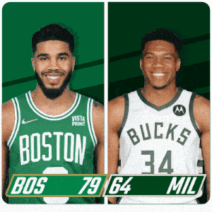 Boston Celtics (79) Vs. Milwaukee Bucks (64) Third-fourth Period Break GIF