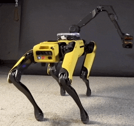 Boston Dynamics Spotmini GIF