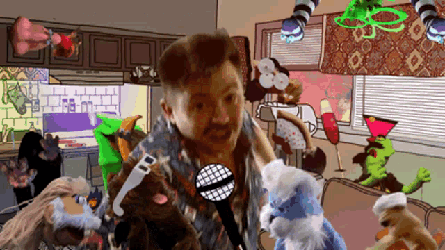 Bourbon Weather Puppet GIF