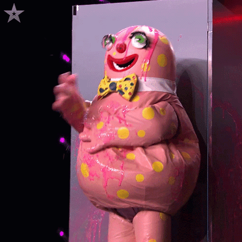 Bow Mr Blobbly GIF. This 498 x 498 animated GIF is part of our mr blobby collection. Related themes include bow, slime, thank you. Created by BGT. View the…