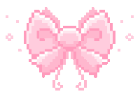 Bow Pink Sticker