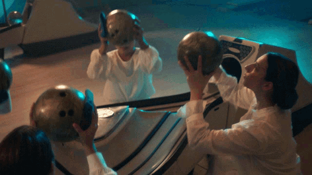 Bowling Balls Praise GIF