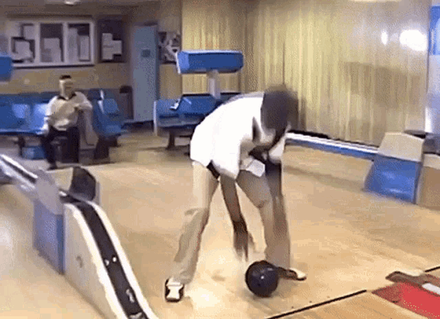Bowling Basketball GIF
