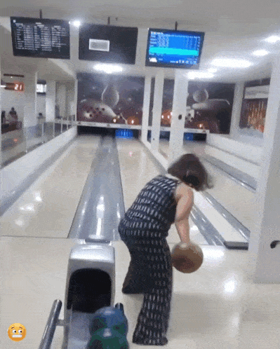 Bowling Fail GIF