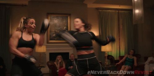 Boxing Never Back Down Revolt GIF