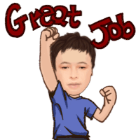 Boy Man Sticker