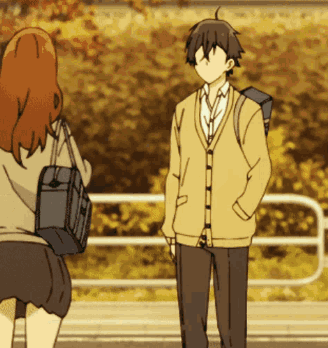 Boy Slap Girl Anime GIF