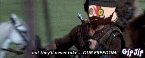 Braveheart Chad GIF