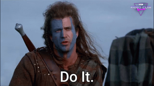 Braveheart Mel Gibson GIF