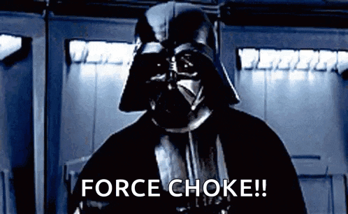 Bread Winner Vader Choke GIF