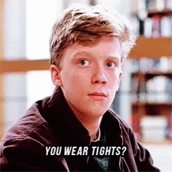 Breakfast Club Tights GIF. This 244 x 244 animated GIF is part of our strumpfhose ausziehen collection. Related themes include confused, surprised. View the…