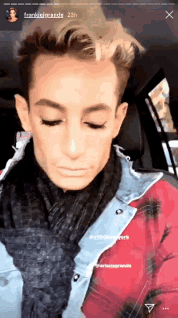 Breathing Frankie Grande GIF