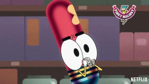 Breathing Into A Paper Bag Pinky Malinky GIF. This 498 x 280 animated GIF is part of our breathing in bag collection. Related themes include nervous…