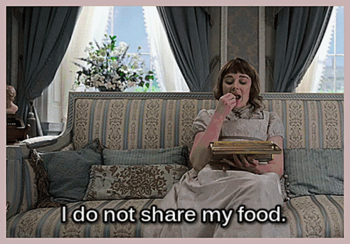 Bridgerton Claudia Jessie GIF. This 498 x 347 animated GIF is part of our joey doesnt share food collection. Related themes include eat, eating. Created by…