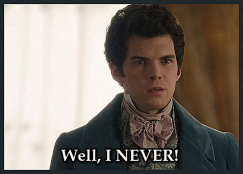 Bridgerton Luke Newton GIF