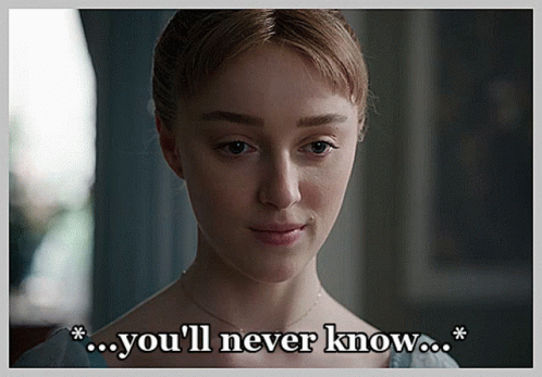 Bridgerton Phoebe Dynevor GIF. This 498 x 347 animated GIF is part of our ill never tell collection. Related themes include smirk. Created by Ediksona. View…