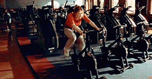 Bridget Jones Bike Fall GIF