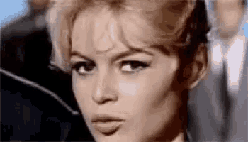 Brigitte Bardot Wink GIF