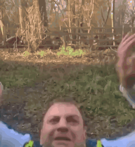 British Cop Screaming Sad GIF