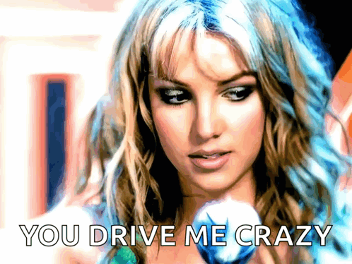 Britney Spears You Drive Me Crazy GIF