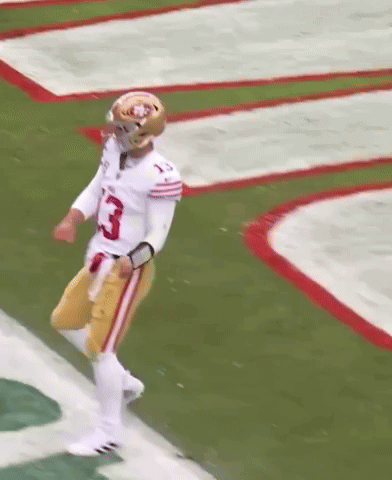 Brock Purdy Nfl GIF. This 392 x 480 animated GIF is part of our 49ers collection. Related themes include celebrate, celebration, dancing. Created by…