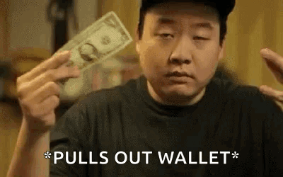 Broke Make It Rain GIF