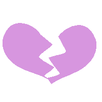 Broken Heart Sticker