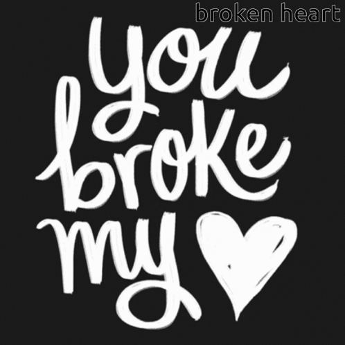 Broken Heart Sad GIF