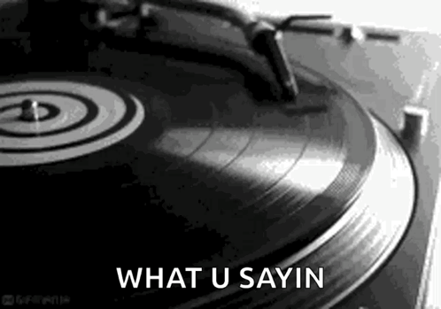 Broken Record Record GIF