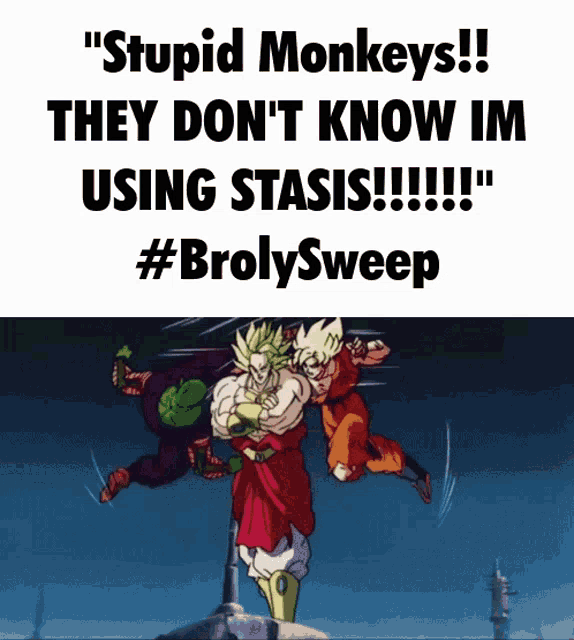 Broly Broly Sweep GIF