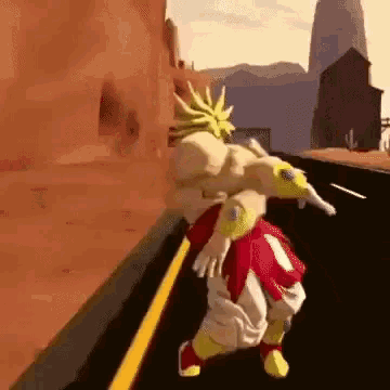 Broly Moves GIF
