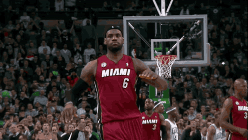 Bron GIF. This 498 x 281 animated GIF is part of our lebron collection. Created by jabstepin. View the original animation, share it, or browse related GIFs.