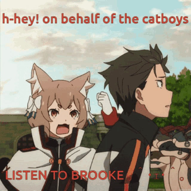 Brooke Catboy GIF