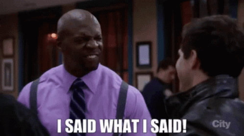 Brooklyn Nine Nine Terry Jeffords GIF. This 498 x 278 animated GIF is part of our i said what i said collection. Created by masoncarr2244. View the original…