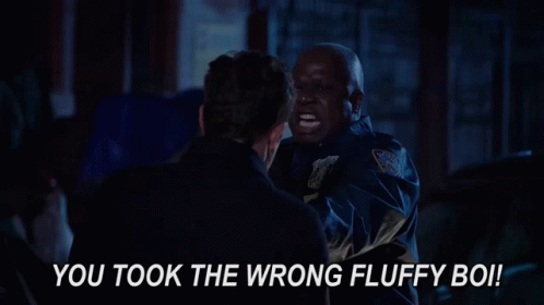 Brooklyn99 Brooklyn Nine Nine GIF. This 498 x 280 animated GIF is part of our john wick dog collection. Related themes include angry, john wick. Created by…