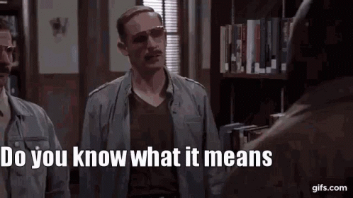 Brooklyn99 Do You Know What It Means GIF