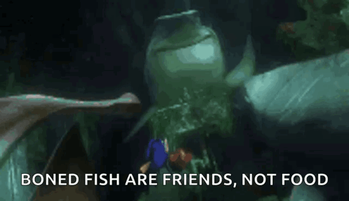 Bruce Chum GIF. This 498 x 288 animated GIF is part of our fish are friends not food collection. Created by avonborstel. View the original animation, share…