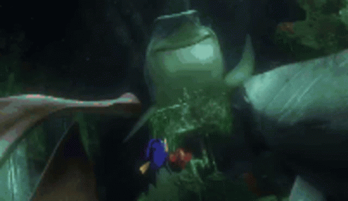 Bruce Chum GIF. This 498 x 287 animated GIF is part of our fish are friends not food collection. Created by NONOGAMESTER. View the original animation, share…