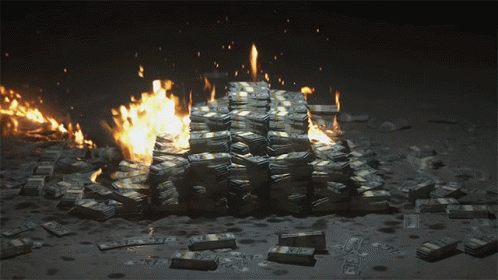 Bruciando Soldi Anna GIF. This 498 x 280 animated GIF is part of our joker burning money collection. Created by annamusic. View the original animation…
