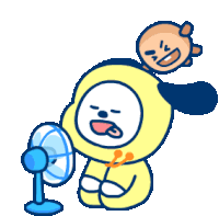 Bt21 Chimmy Sticker