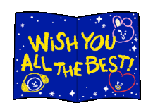 Bt21 Wish You All The Best Sticker
