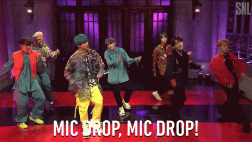 Bts Bangtan Boys GIF. This 498 x 280 animated GIF is part of our mic drop collection. Related themes include bts. Created by nbcsnl. View the original…